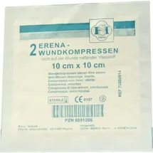 ERENA Verbandstoffe GmbH & Co. KG Vlies-Kompressen steril 10 x 10 cm 2 St