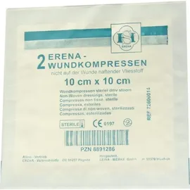 ERENA Verbandstoffe GmbH & Co. KG Vlies-Kompressen steril 10 x 10 cm 2 St