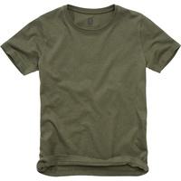 Brandit Textil Brandit Army T-Shirt Kinder Armee Bundeswehr Shirt Kids BW UNTERHEMD Uni & CAMO, Größe:M (134/140), Farbe:Oliv