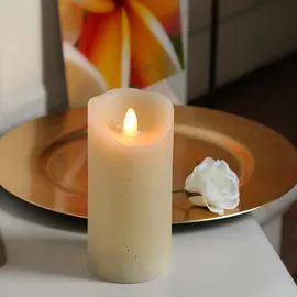 MARELIDA LED Kerze GLOW 15 cm creme