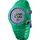 ICE-Watch Ice Digit 36 mm Kunststoffgehäuse Grün/Violett Silikonarmband Orange S