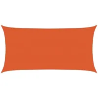 VidaXL Sonnensegel 160 g/m2 Orange 2x4 m HDPE