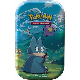 Pokémon Mini-Tin-Box Karmesin & Purpur Nebel der Sagen Boninu (2 Boosterpacks & 1 Stickerbogen)