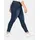 sheego Jeansjeggings SHEEGO, Damen, Gr. 52, Normalgrößen, blau (dunkelblau denim), 76% Baumwolle, 22% Polyester, 2% Elasthan, unifarben, lang, Jeans