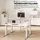 bümö Schreibtisch elektrisch 180 x 80 cm Graphit