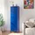 [en.casa] Einzelspind Kurikka 137 x 38 x 38 cm Blau