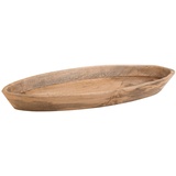 Deko-Tablett SHIPP, Braun - Holz - 45 x 20 cm