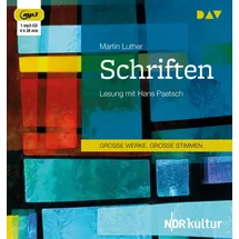 Der Audio Verlag Schriften: Lesung mit Hans Paetsch (1 mp3-CD)