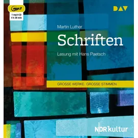Der Audio Verlag Schriften: Lesung mit Hans Paetsch (1 mp3-CD)