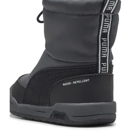 Puma "Multiflex 2 Boot Sneakers Kinder", Kinder, Gr. 22, dusky gray schwarz, weiß, Obermaterial: Synthetik, Textil; Futter: Textil; Innensohle: Textil; Laufsohle: Gummi, Schuhe