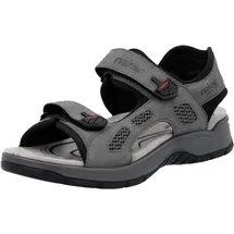 Rieker Freizeitsandalen Herren Grau 47
