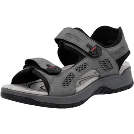 Rieker Freizeitsandalen Herren Grau 47