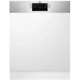 AEG FES5368XZM Einbau-Geschirrspüler (teilintegrierbar, 598 mm breit, Edelstahl)