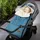 joyz Babyfußsack, 94x48x10 cm Jeans-Blau aus Polyester Joyz