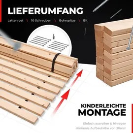 TUGA-Holztech Rollrost stabilster 100 x 200 cm