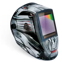 Schweißhelm GYS LCD Alien+ True Color XXL Helm, schwarz/grau, schwarz/grau