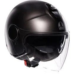 AGV Eteres Mono Jet Helm, grijs, M Voorman