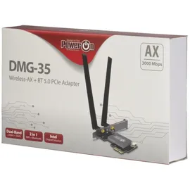 Inter-Tech DMG-35 Eingebaut WLAN + Bluetooth 3000 Mbit/s
