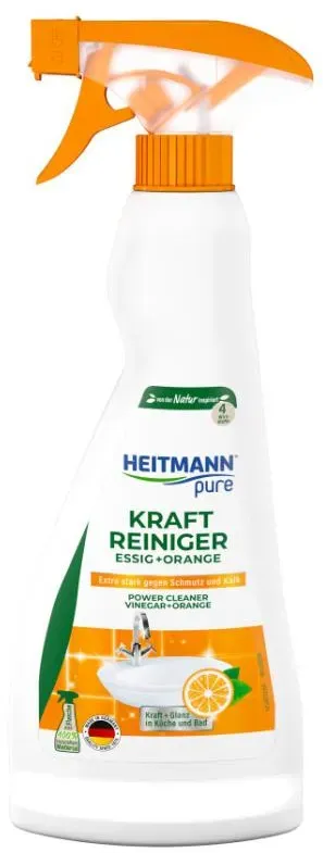 HEITMANN pure Kraftreiniger Essig-Orange 500 ml