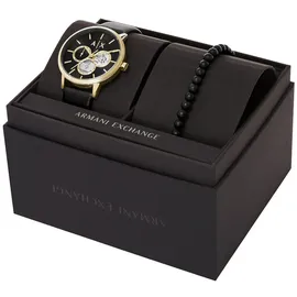 Giorgio Armani Cayde Chronograph Leder 42 mm AX7146SET