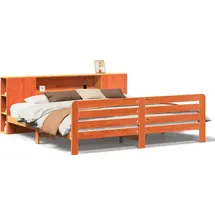 vidaXL Massivholzbett 180 x 200 cm Braun