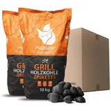 Heizfuxx Grillholzkohlebriketts Buche 20 kg