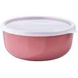 Mepal – Aufbewahrungsbox Kuchen Lumina – Frischhaltedosen mit Deckel für Kühlschrank, Gefrierschrank, Dampfgarer & Mikrowelle – Mikrowellenschüsseln mit Deckel – 1500 ml – Vivid mauve