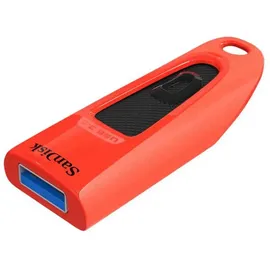 SanDisk Ultra USB 3.0 Flash- Laufwerk 64 GB (SecureAccess Software, Passwortschutz, Übertragungsgeschwindigkeit von bis zu 130 MB/s) Blau/Rot