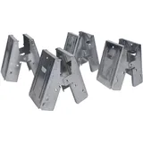 Century Drill & Tool 72994 Sägebock-Winkel für 5 x 10 cm-Holz, verzinkt, kompakte Aufbewahrung, 4-teiliges Set