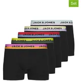 JACK & JONES Jack - Jones 5er-Set: Boxershorts in Schwarz - XXL