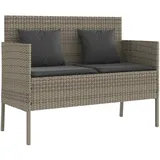 vidaXL Gartenbank 57 x 0 x 0 cm Grau