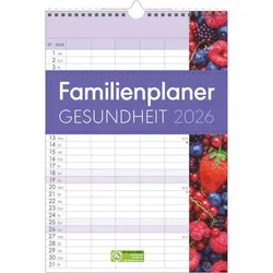 Familienplaner Gesundheit - Kalender 2026