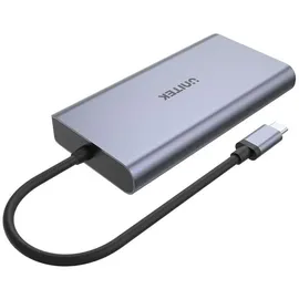 UNITEK uHUB S7 USB-C 100W HDMI DisplayPort, Ethernet