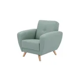 Max Winzer Sessel Jerry Flachgewebe 83 x 85 x 0 cm Türkis/Petrol