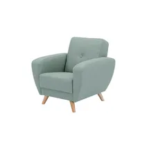 Max Winzer Sessel Jerry Flachgewebe 83 x 85 x 0 cm Türkis/Petrol