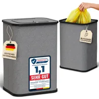 Gelber Sack Ständer | Müllsackständer inkl. waschbarer Auslaufschutz | Müllei...
