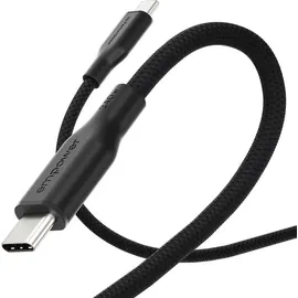 Panzer Glass USB-C auf USB-C 1,2 m Schwarz