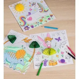 Heyda 3D-Mal-Set Prinzessin B/H 195 mm x 210 mm
