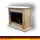 Df-Shopping Kaminbau Mierzwa Emily Deluxe Natur Schwarz