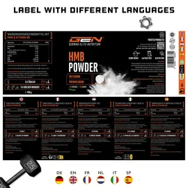 GEN GERMAN ELITE NUTRITION HMB Pulver 500 g