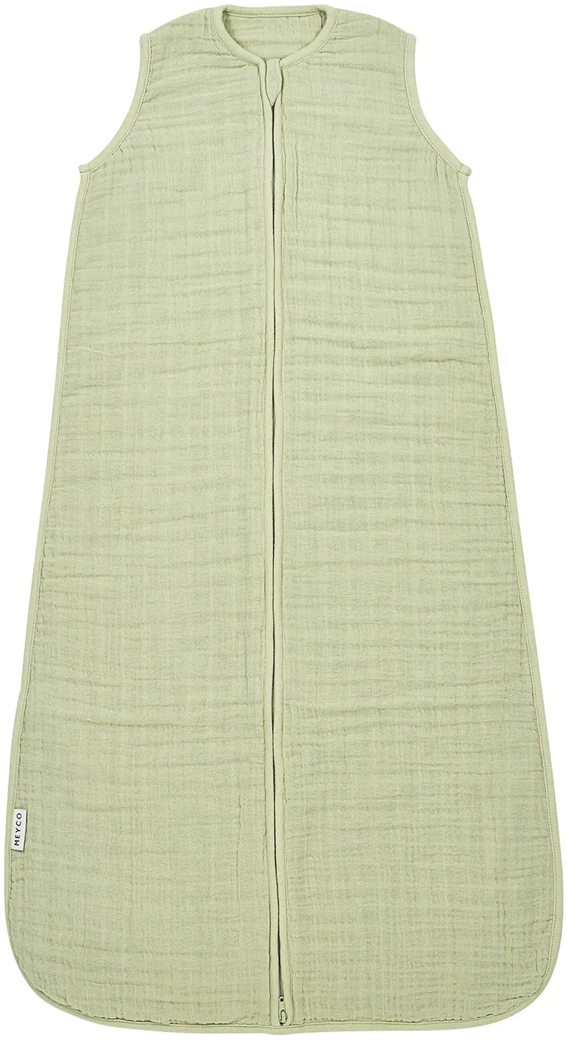 Meyco Baby Sommerschlafsack Mull 0.5 TOG, oliv, 110
