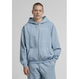 Karl Kani Autograph Heavy OS Zip Hoodie - blau