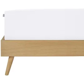 SCHIESSER Spannbettlaken Jersey-Elasthan 100 x 200 cm weiß