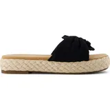 TOMS Abby Slide black beachside woven/knot 37