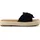 TOMS Abby Slide black beachside woven/knot 37