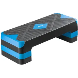 VEVOR Aerobic Steppbrett Stepper Step-Bench Verstellbare Stepper Blau 250kg
