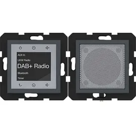 Hager Radio Touch Unterputz DAB+ anthrazit matt