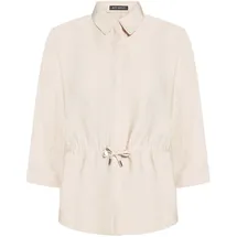 Betty Barclay Klassische Bluse grau/beige 36