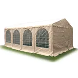 AMBISPHERE Partyzelt Classic Plus 6x12 m- wasserdicht -Pavillon PVC Plane 850 N - Festzelt - Bierzelt Wasserdicht, UV-Resistent & Feuerhemmend in mit 5 Jahren Garantie