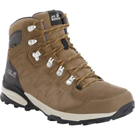 Jack Wolfskin Refugio Texapore Mid Schuhe (Größe 39.5, braun)